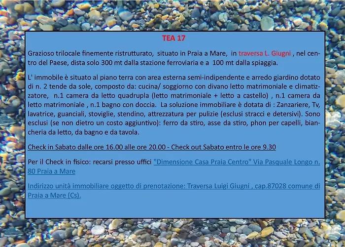 TEA Isola Dino - HOTEL&HOME - Praia a Mare